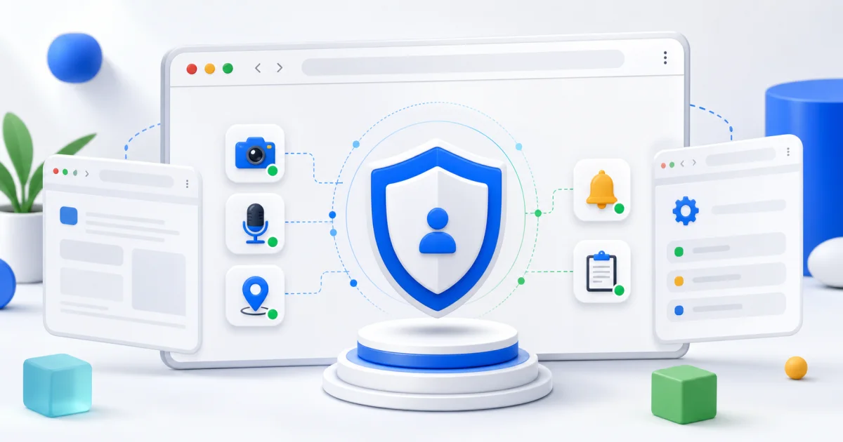 Browser Permission Fingerprinting: Privacy and Consistency
